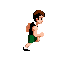 Running character